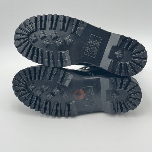 New Dr. Martens 1460 Pascal St Exposed Steel Toe Leather Boots Lace Up Combat 8 - Picture 4 of 12